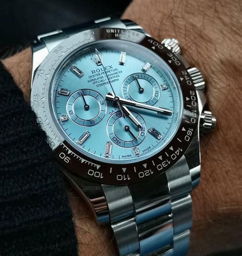 rolex daytona anniversary price|rolex daytona ice blue price.